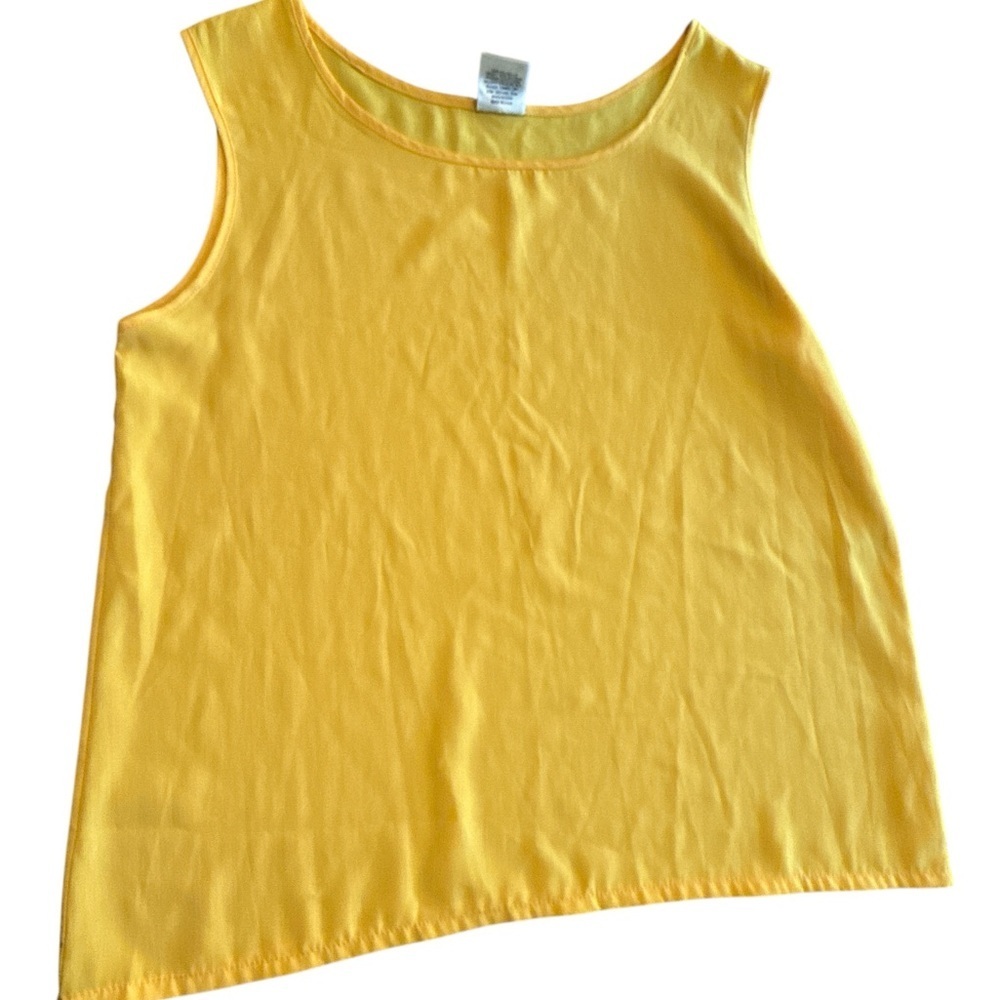 Yellow Sleeveless Women's Top - Picture 2 of 5